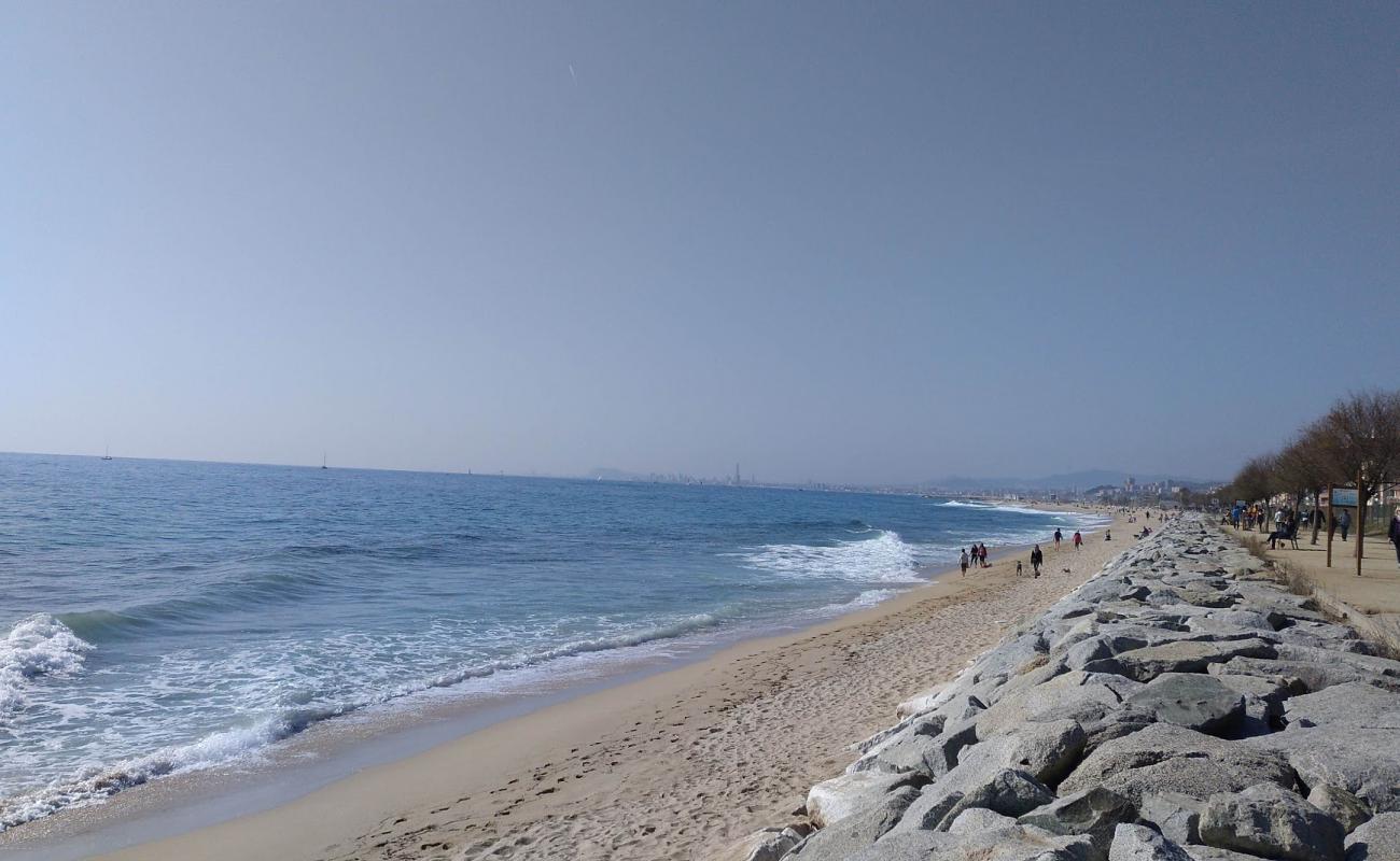 Photo de Platja De La Descarrega avec sable beige de surface