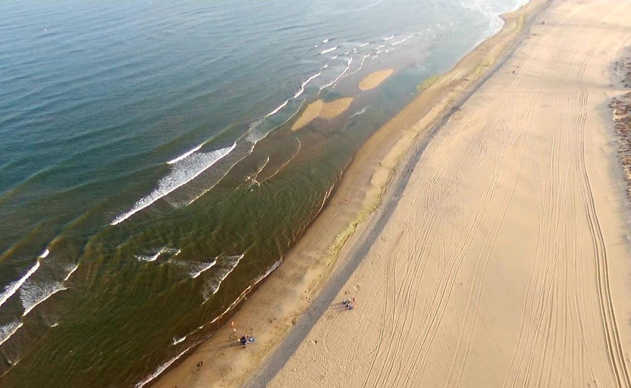 Photo de Playa de San Miguel avec sable lumineux de surface