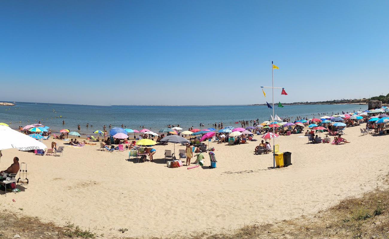 Photo de Playa Micaela avec sable beige de surface
