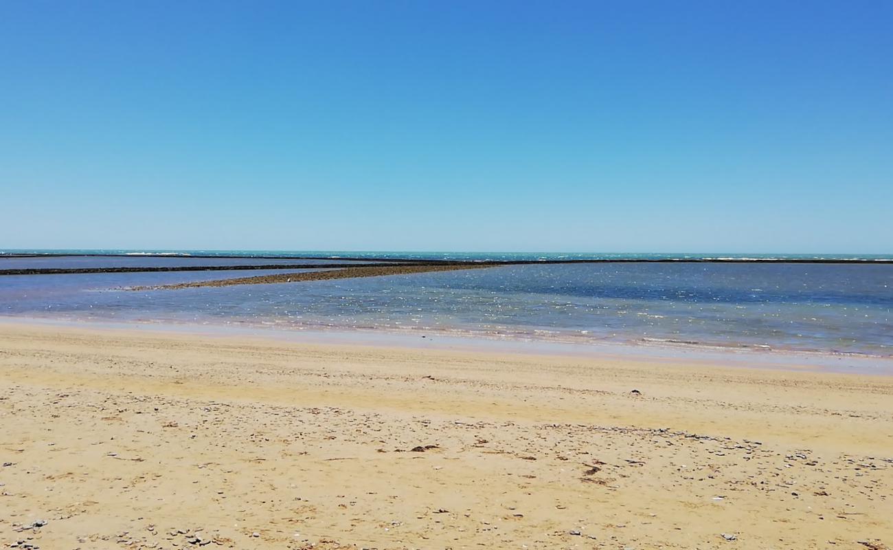 Photo de Playa el Camaleon avec sable lumineux de surface