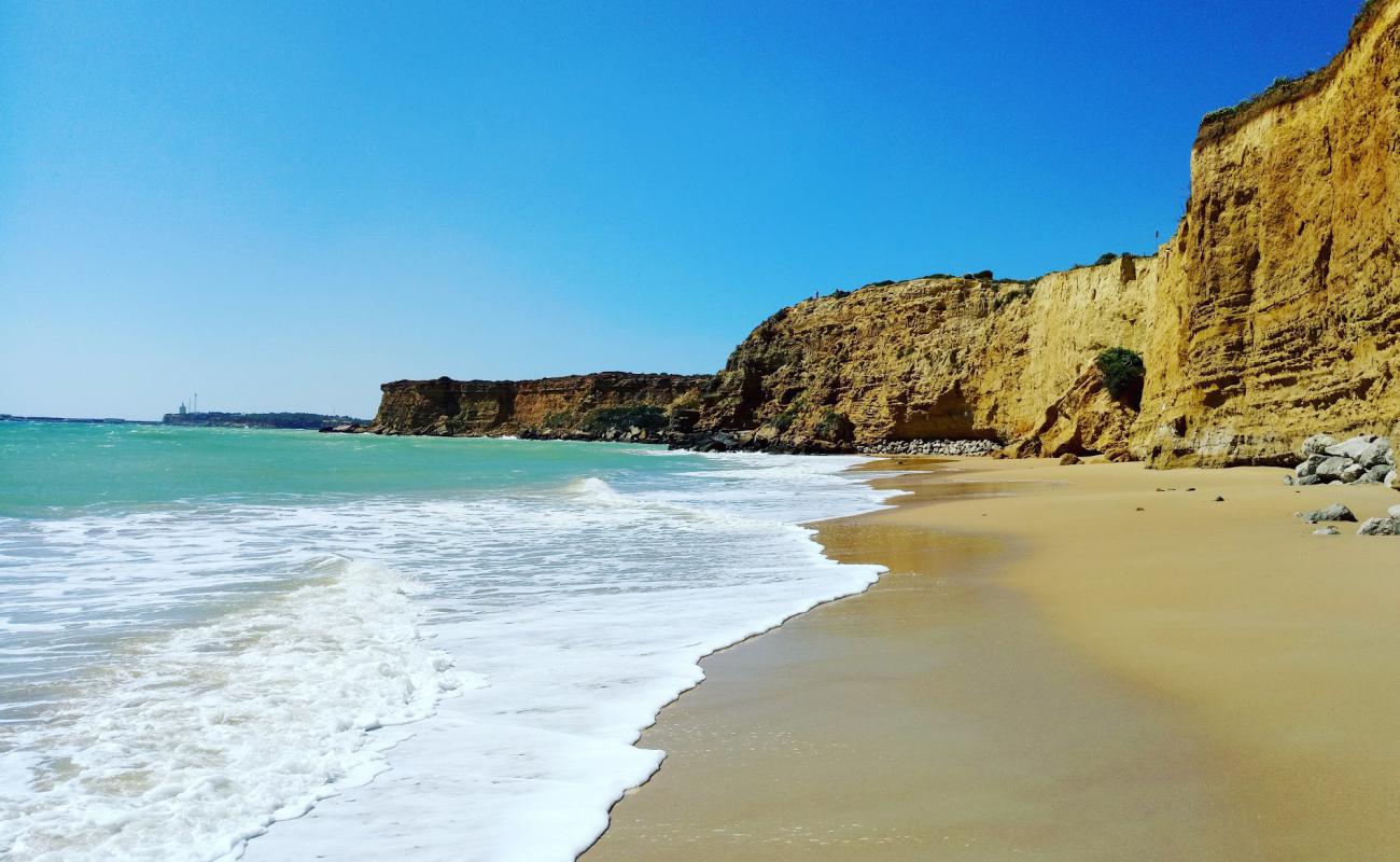 Photo de Calas de Roche avec sable lumineux de surface