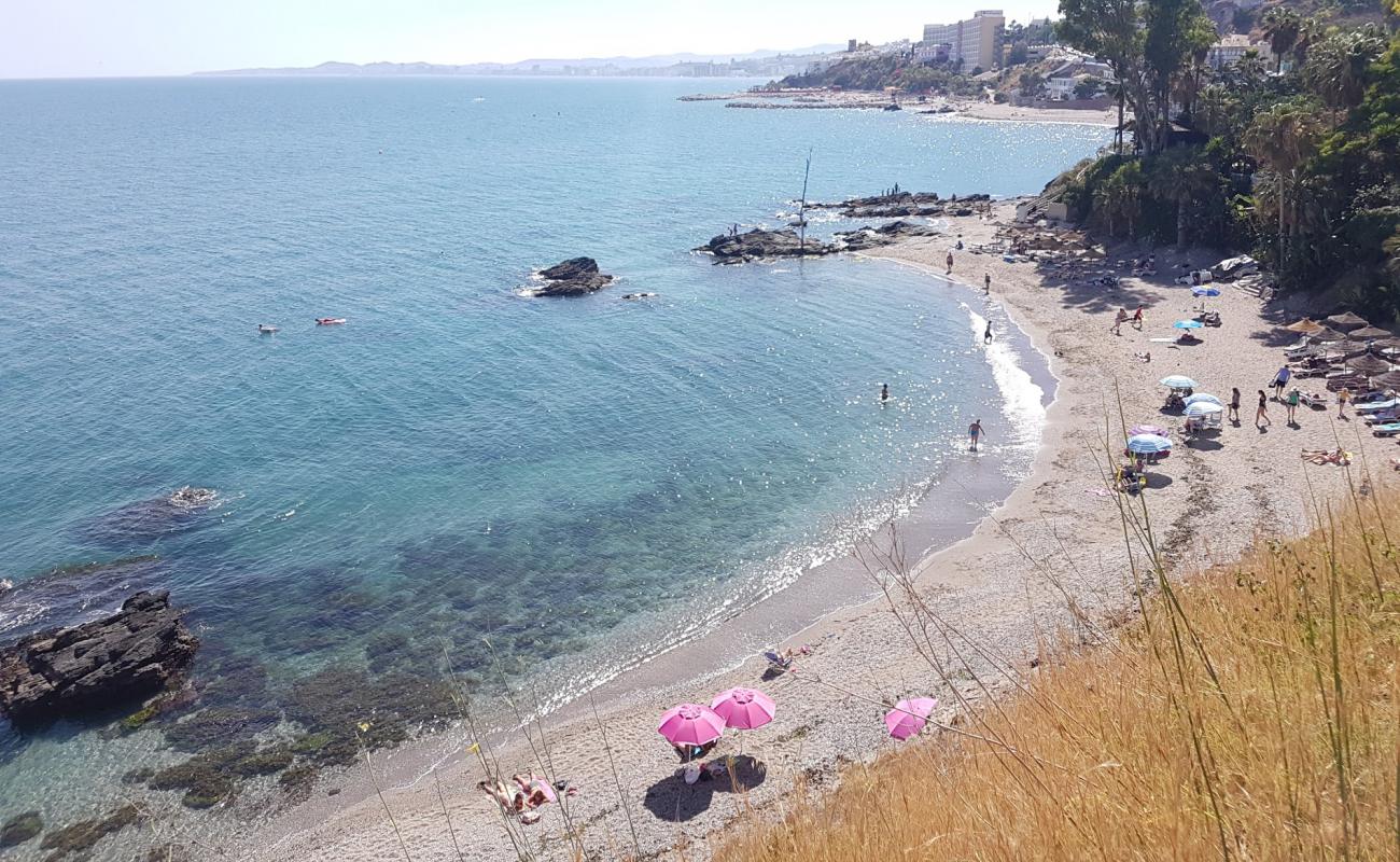 Photo de Playa de la Viborilla avec sable gris de surface