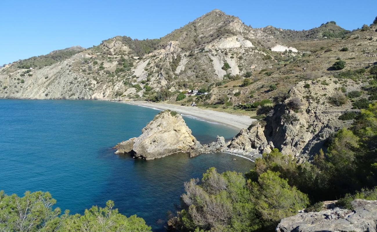 Photo de Cala del Canuelo avec caillou fin clair de surface