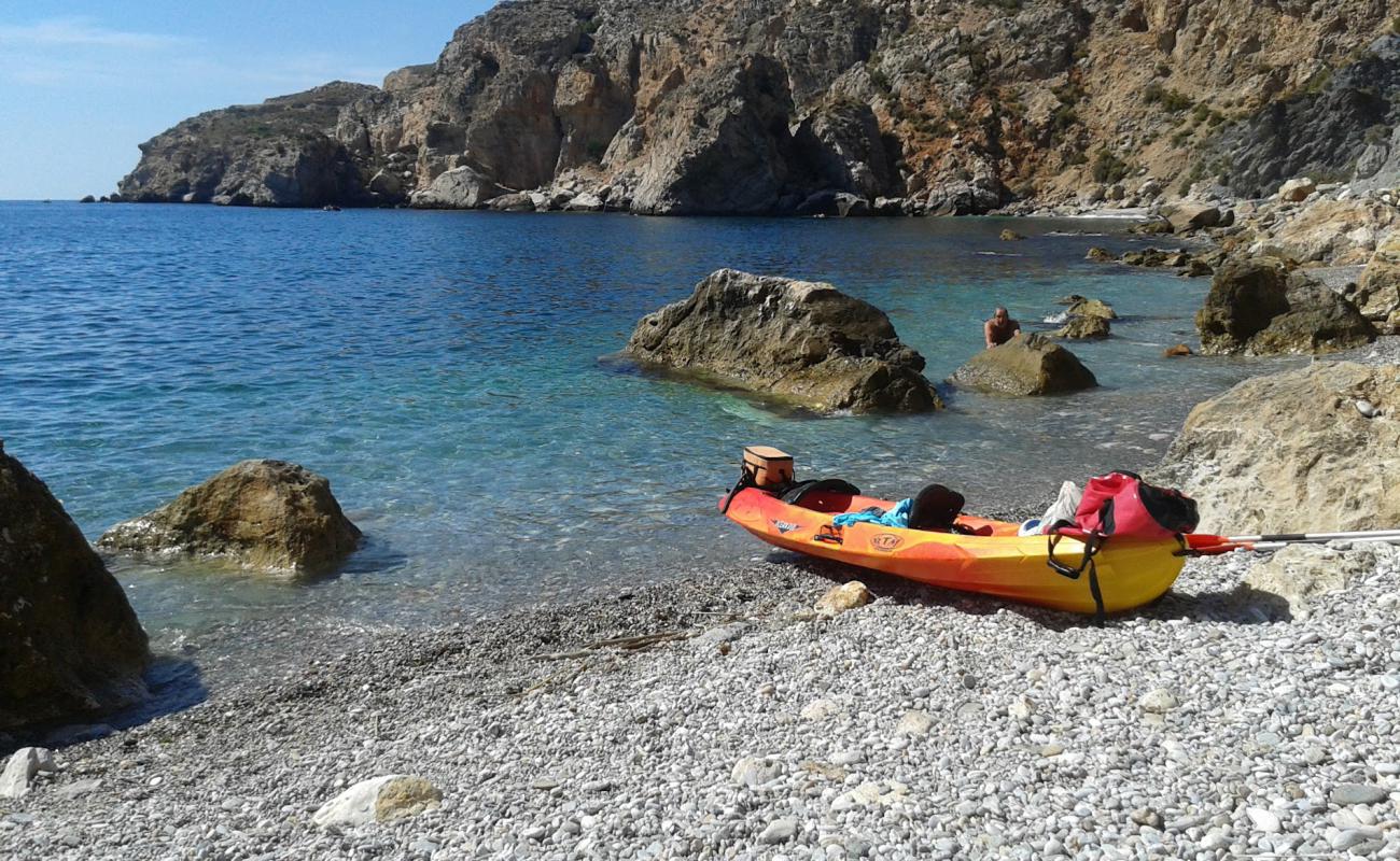 Photo de Playa la Conejita avec caillou fin clair de surface