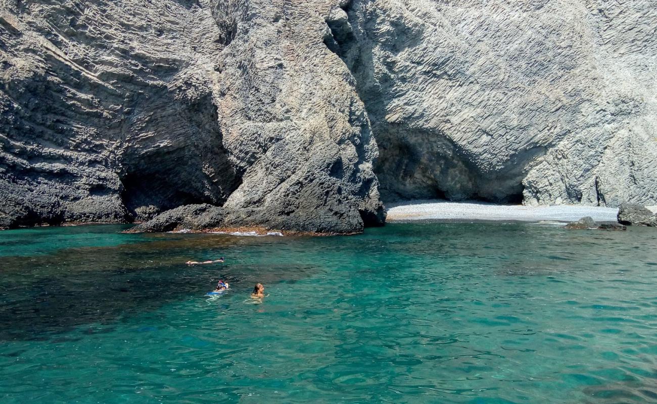 Photo de Cala Puente avec caillou fin gris de surface