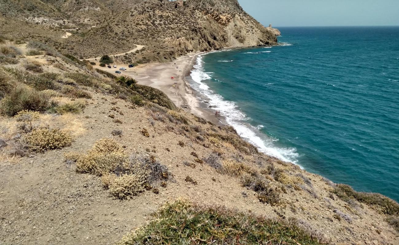 Photo de Bordenares beach avec sable brun de surface