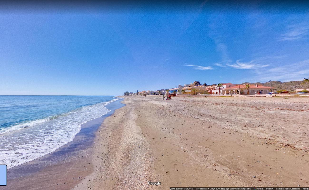 Photo de Playa la Escribania avec l'eau cristalline de surface