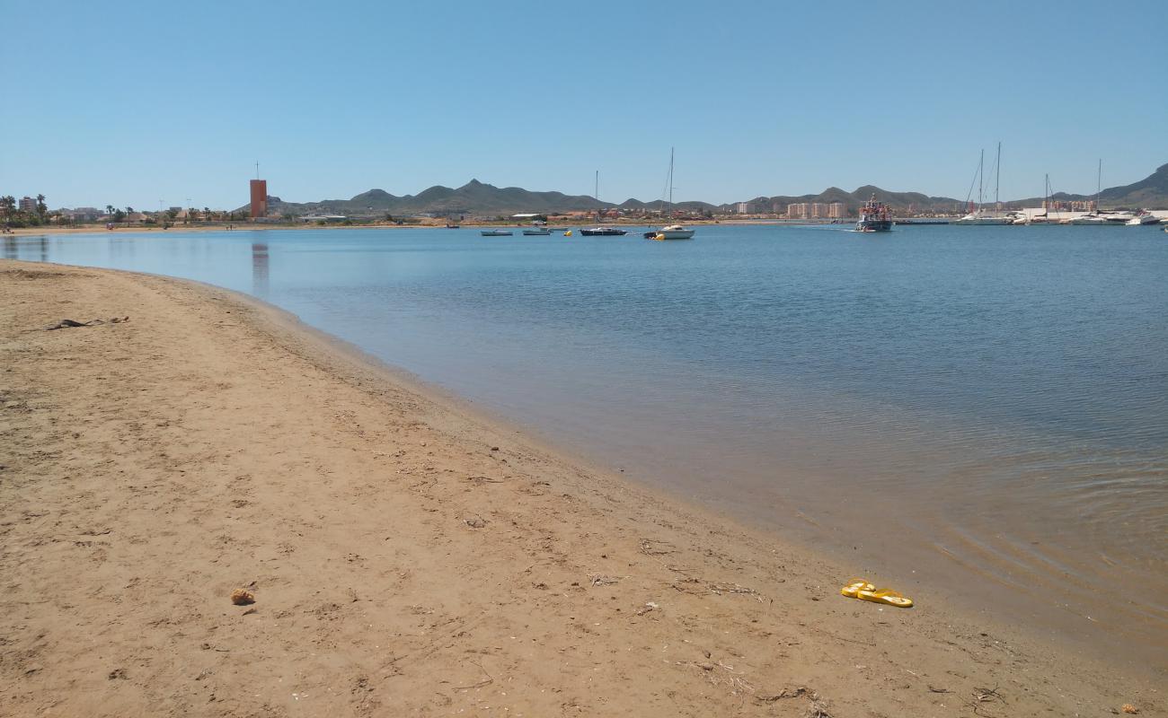 Photo de Playa El Vivero avec sable gris de surface