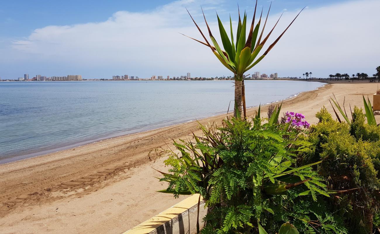 Photo de Playa Paraiso avec sable brun de surface