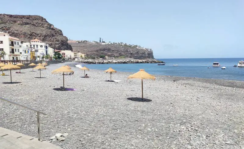 Photo de Playa de Santiago avec galets gris de surface
