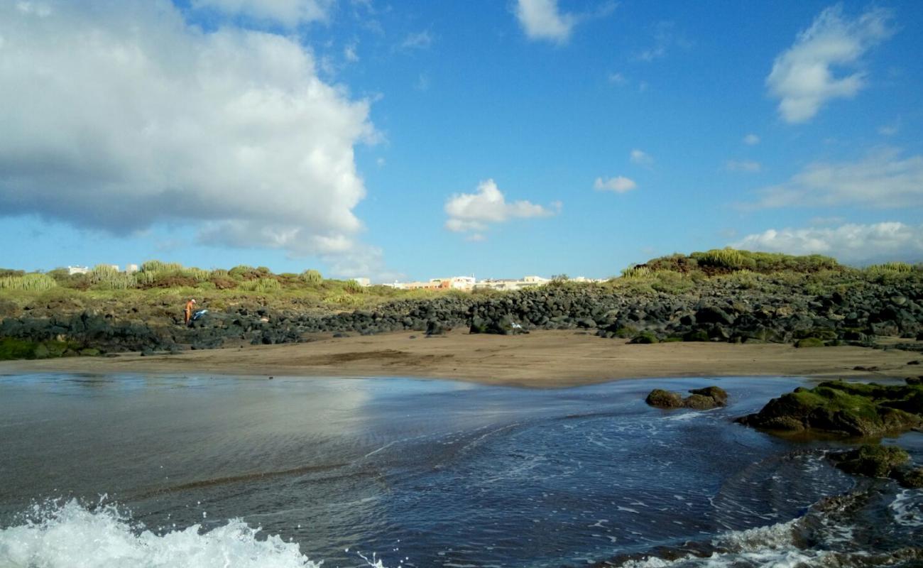 Photo de Playa Los Enojados avec sable brun de surface