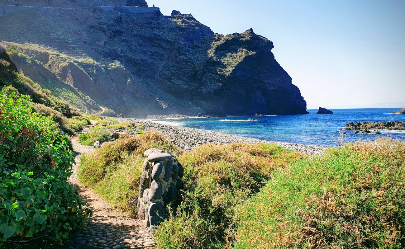 Photo de Playa Punta del Fraile avec roches de surface