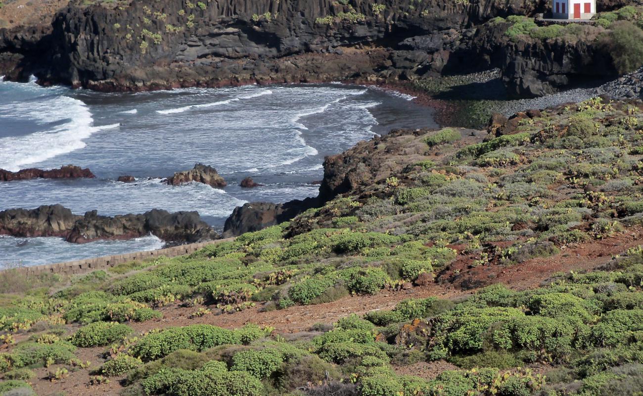 Photo de Playa de Agua Dulce avec terrain rocheux de surface