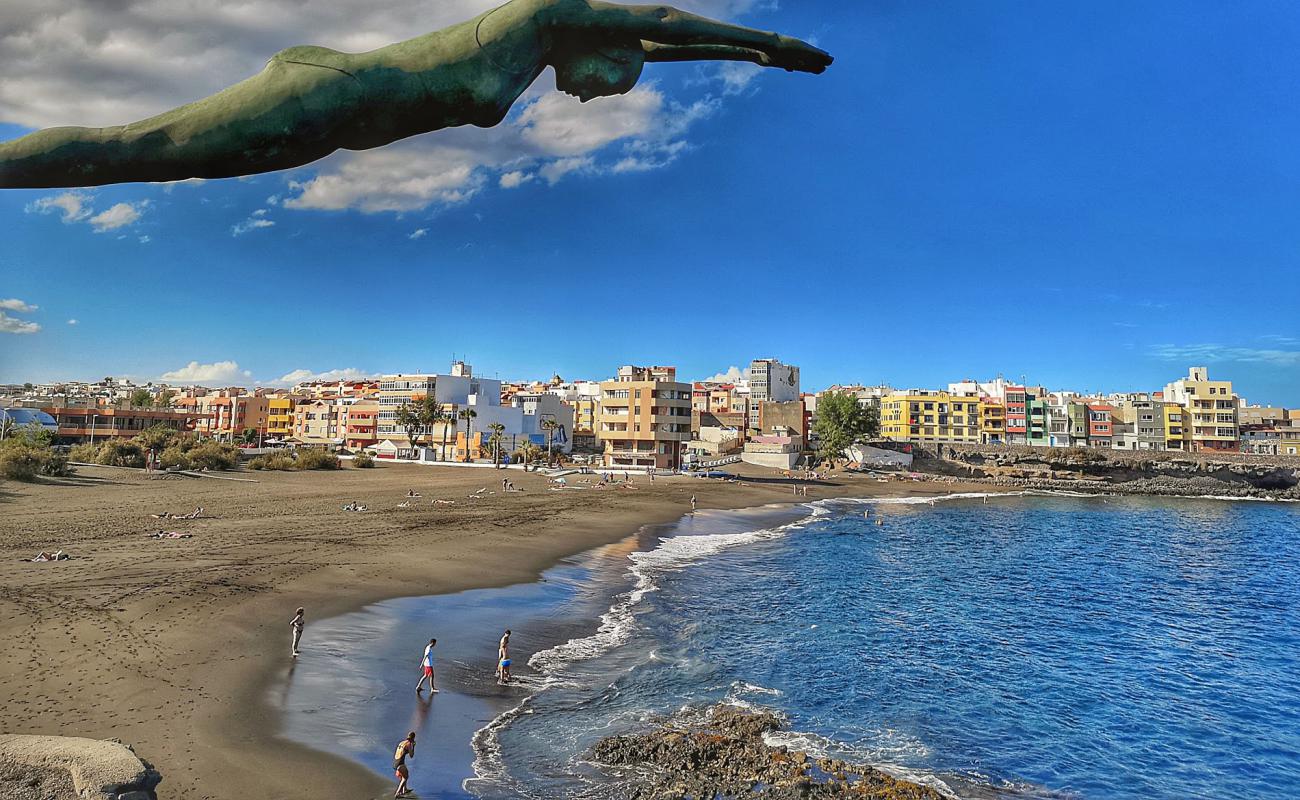 Photo de Playa La Garita avec sable brun de surface