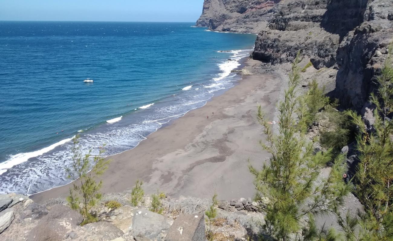 Photo de Playa de GuiGui avec sable lumineux de surface