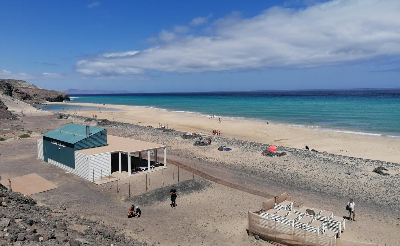 Photo de Playa Del Mal Nombre avec sable fin et lumineux de surface