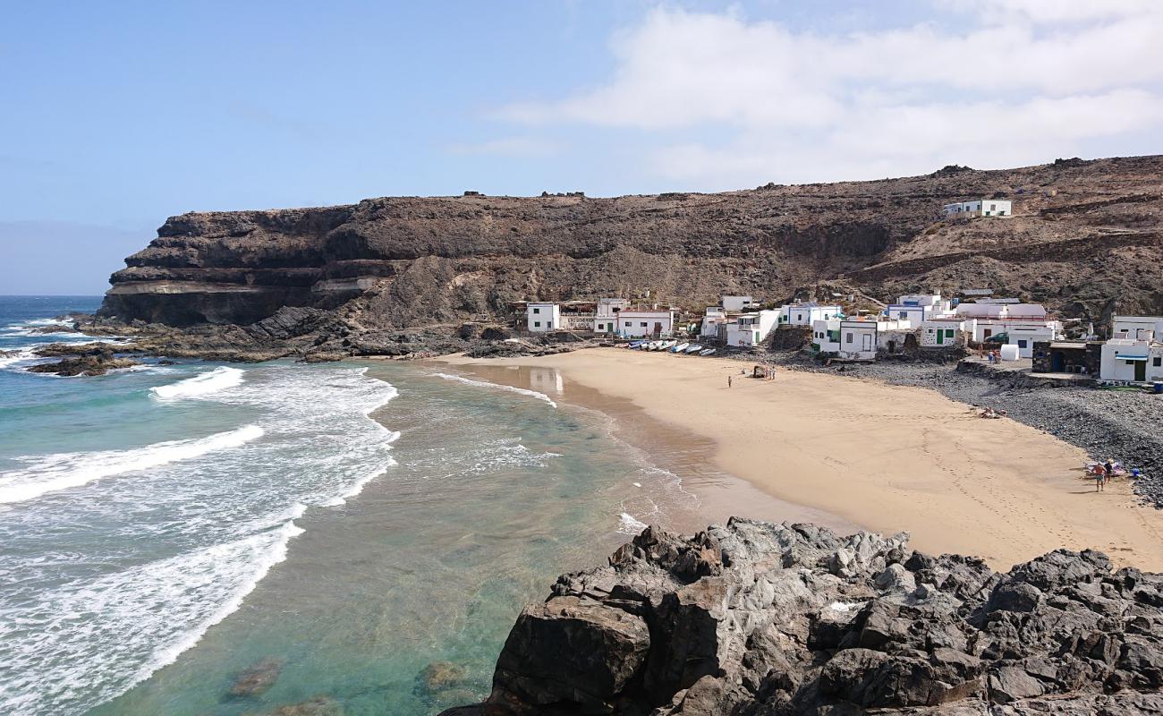 Photo de Playa Puertito de Los Molinos avec sable lumineux de surface