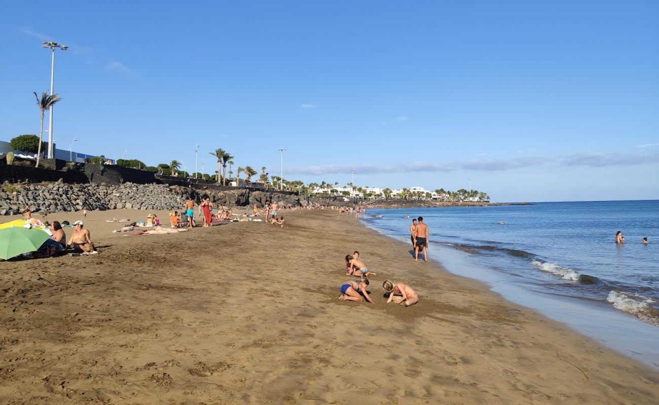 Photo de Playa Blanca avec sable lumineux de surface