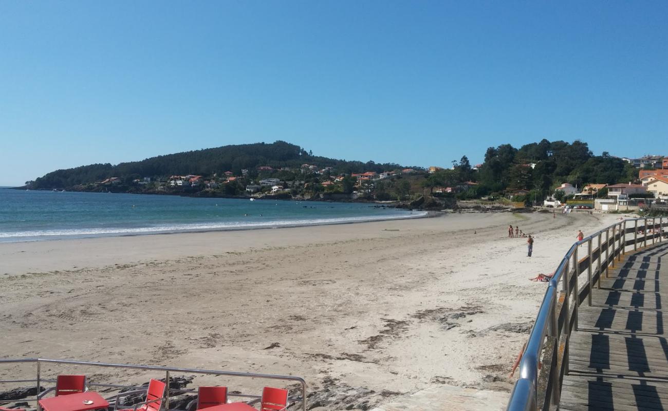 Photo de Playa de Madorra avec sable blanc de surface