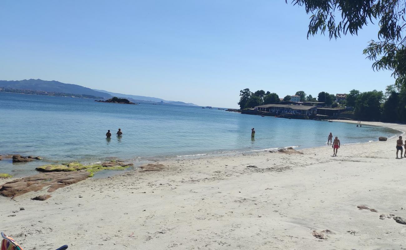 Photo de Praia do Canabal avec sable blanc de surface