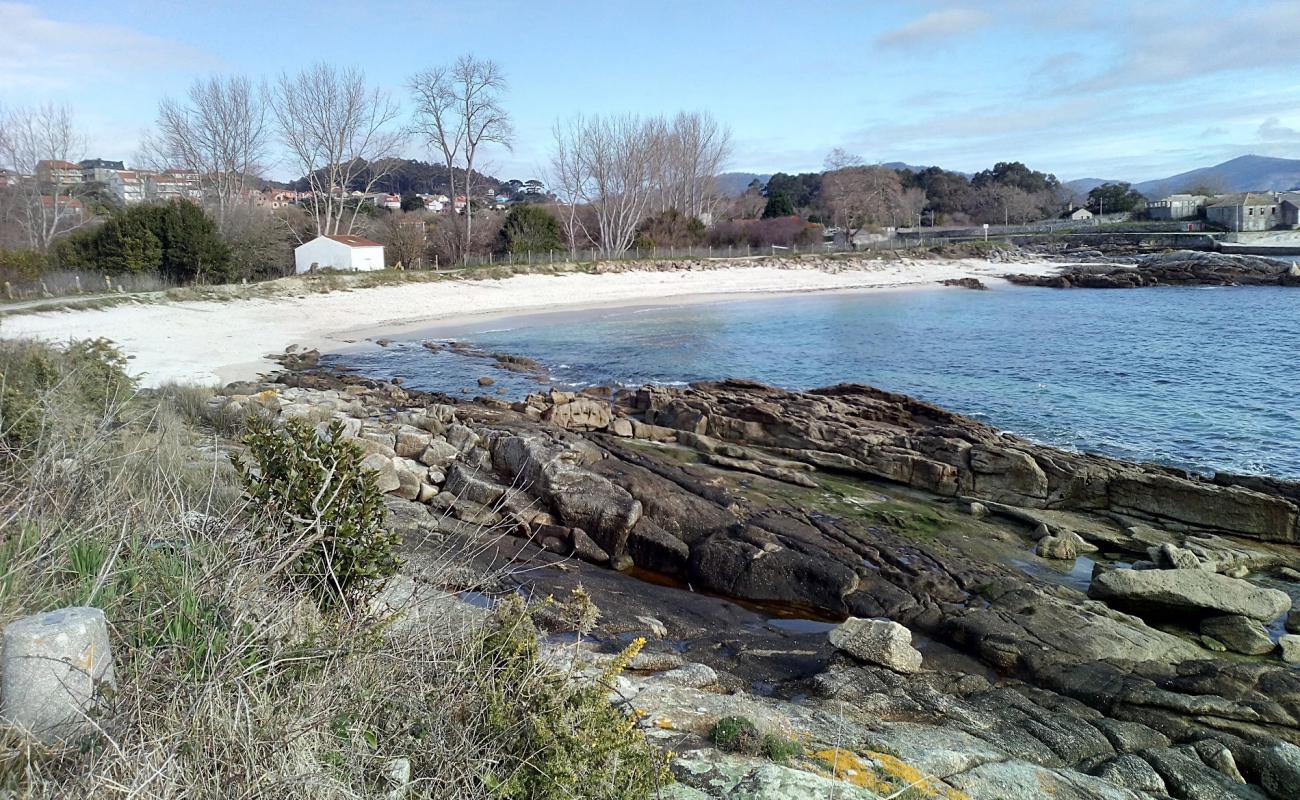 Photo de Praia da Congorza avec sable blanc de surface