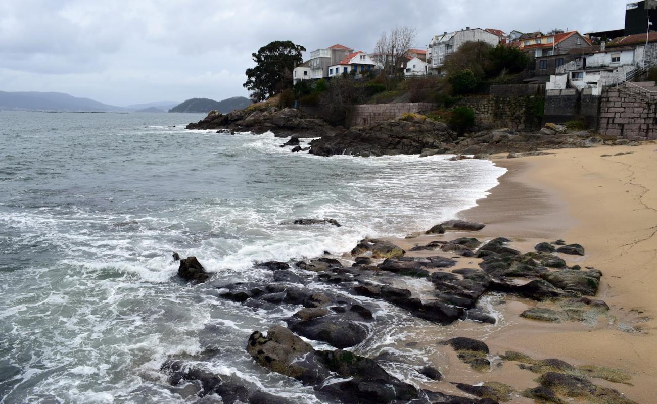 Photo de Praia Loureiro avec sable blanc de surface