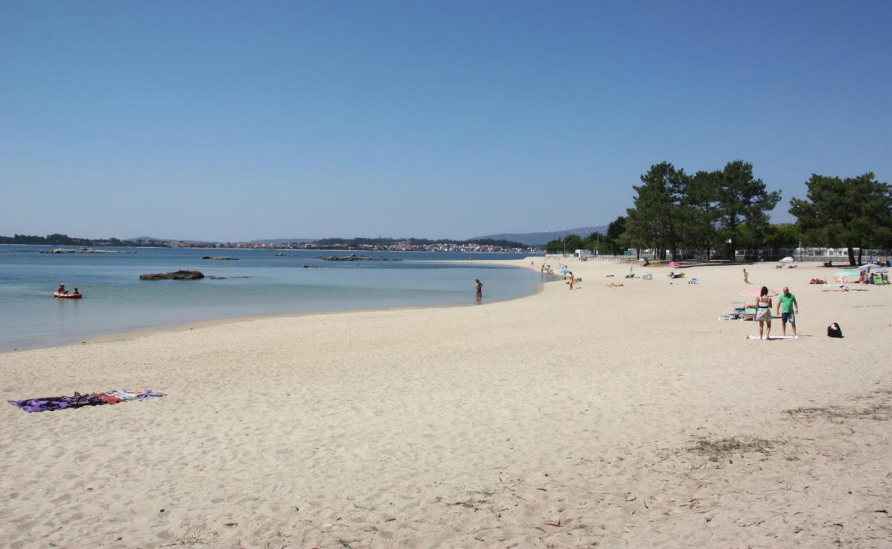 Photo de Terron beach avec sable beige de surface