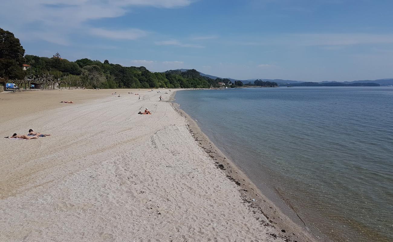 Photo de Tanxil beach avec sable lumineux de surface