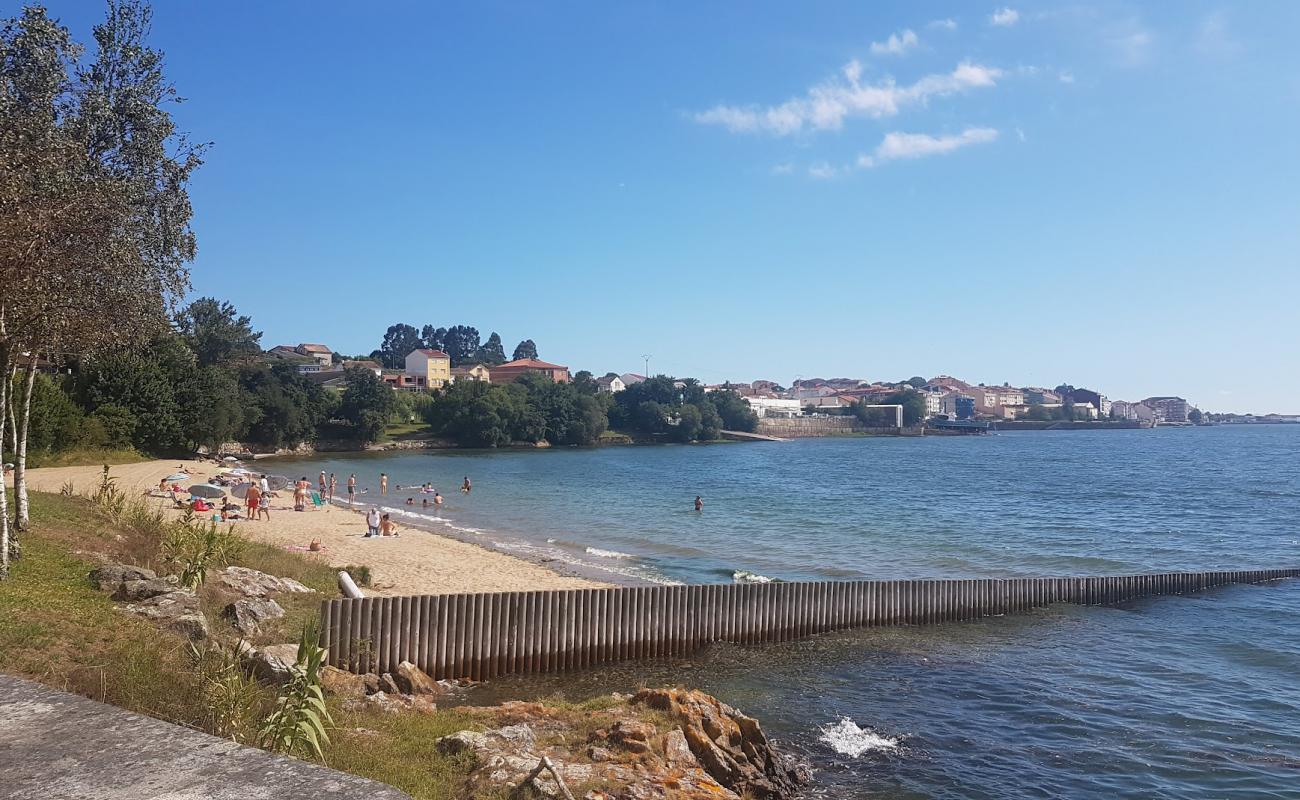 Photo de The Pazo beach avec sable lumineux de surface