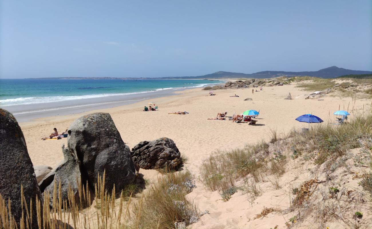 Photo de Vilar beach avec sable fin blanc de surface