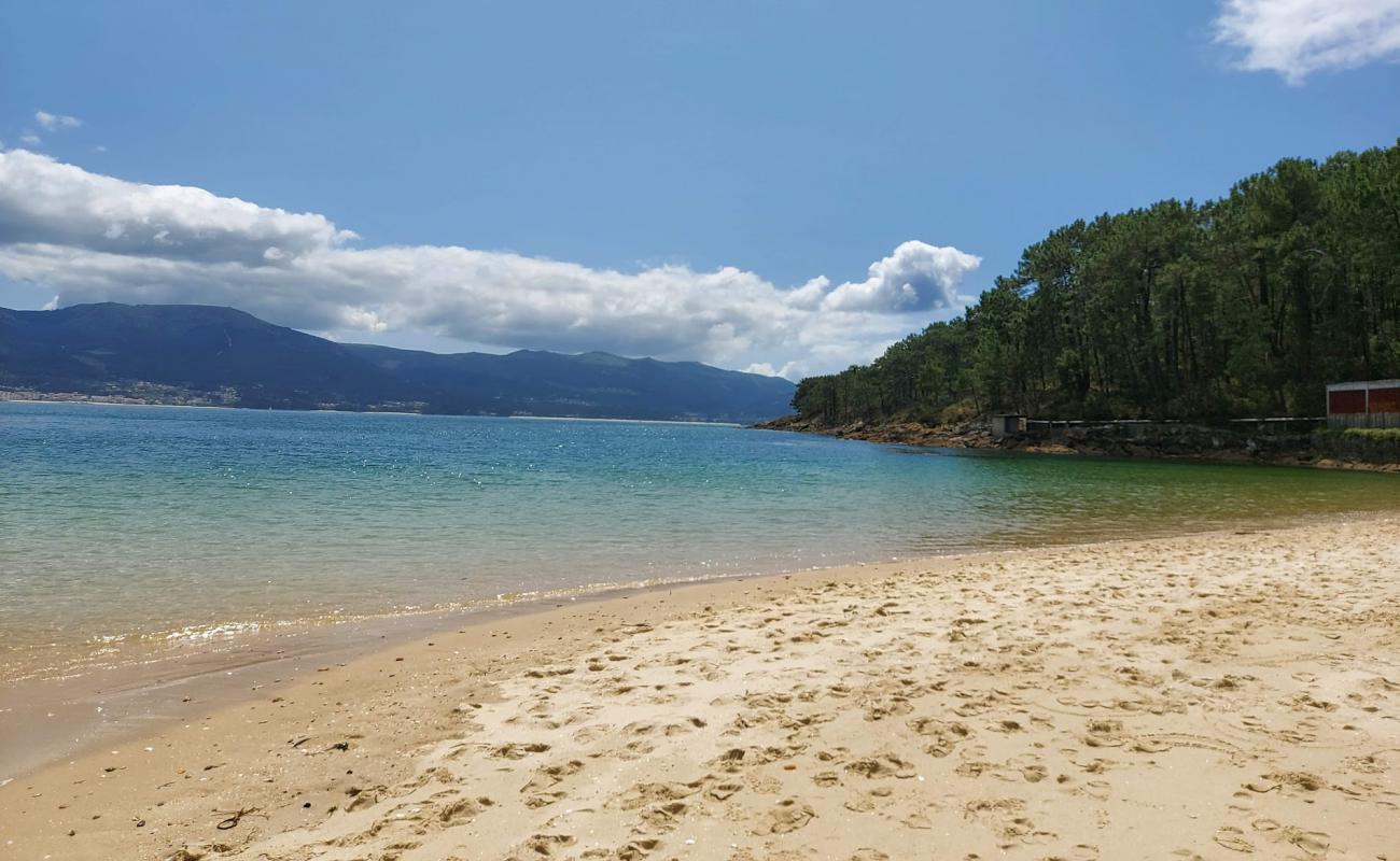 Photo de Praia de Somorto avec sable blanc de surface