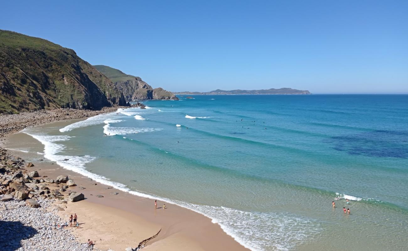 Photo de Campelo Beach avec sable fin blanc de surface