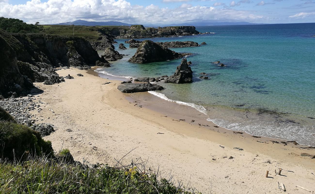 Photo de Playa de la Paloma avec sable fin blanc de surface