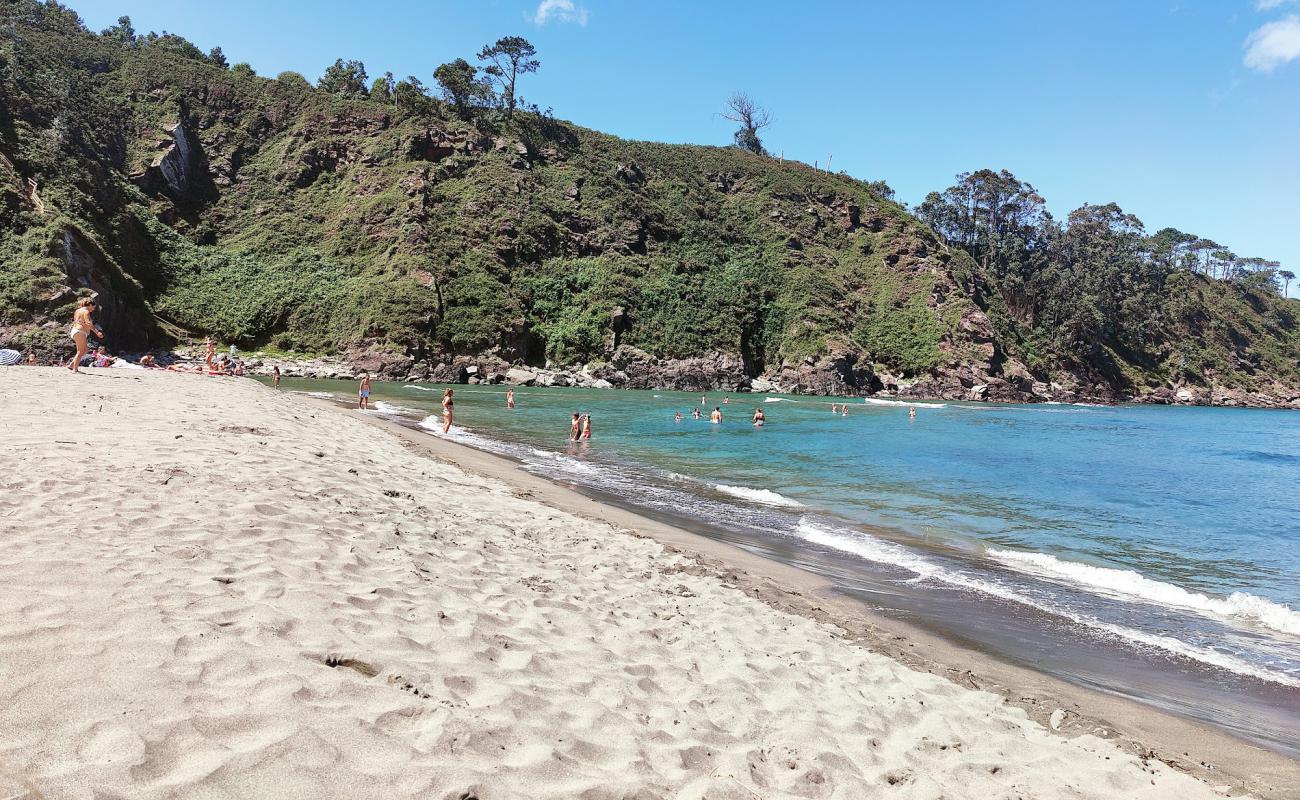 Photo de Plage de Barayo avec sable lumineux de surface