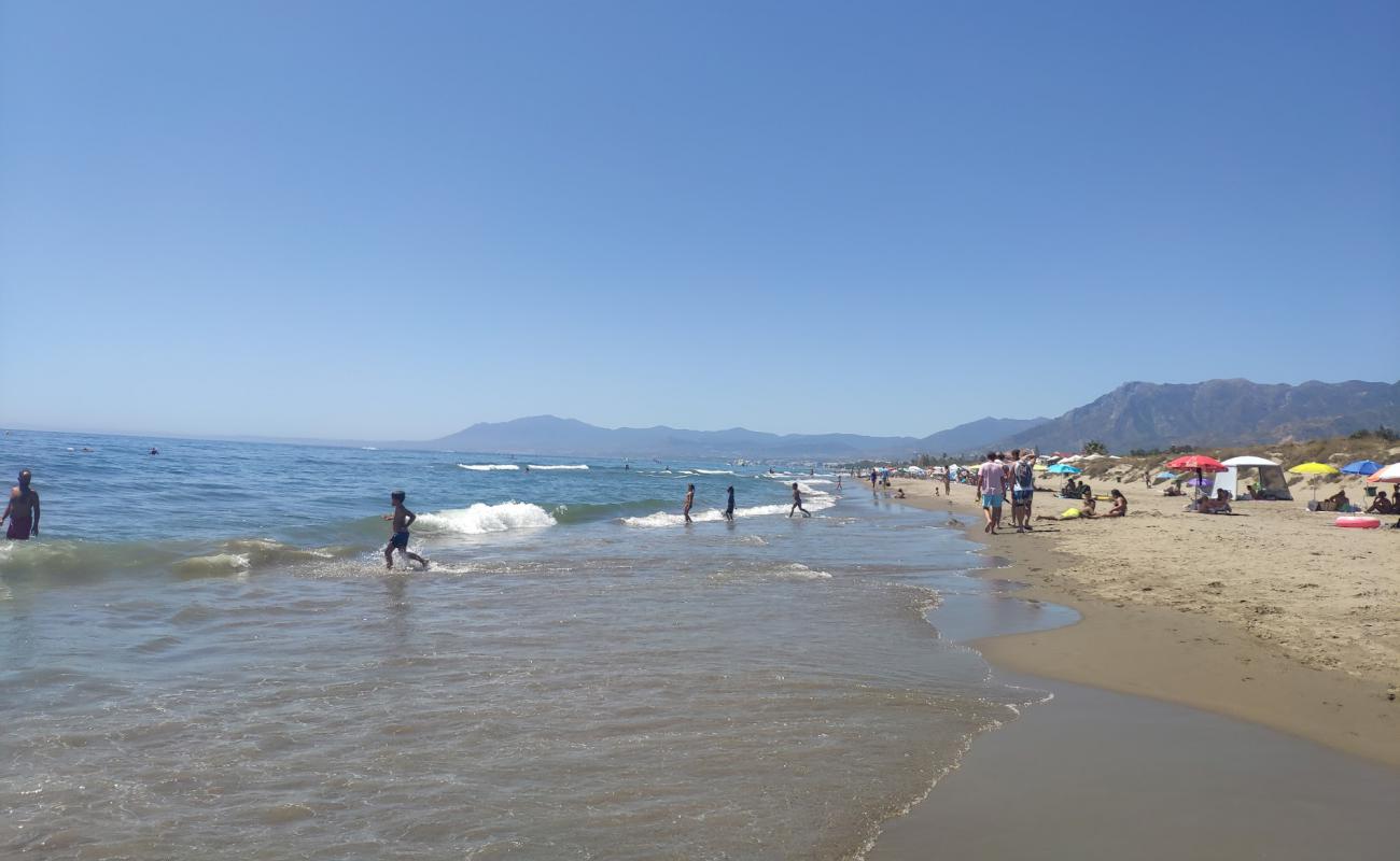 Photo de Playa De Zaragoza avec sable lumineux de surface