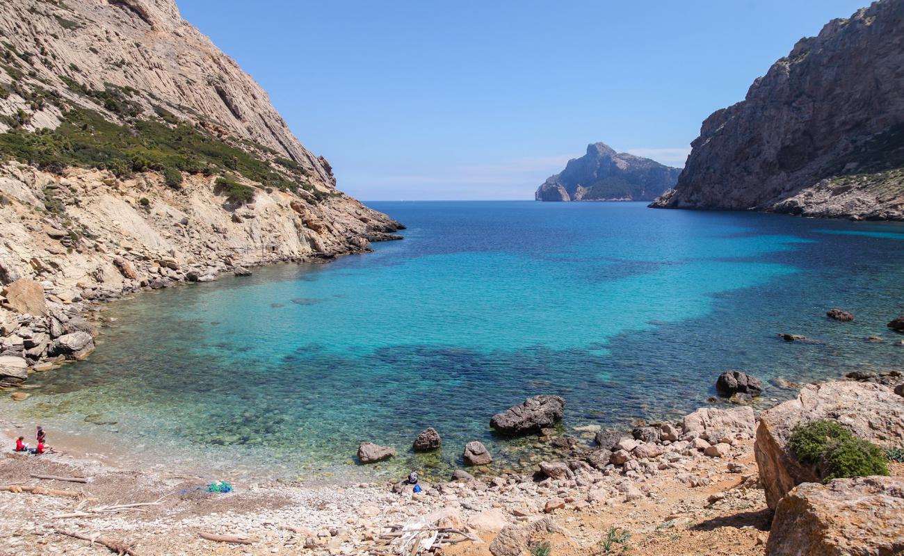 Photo de Cala Boquer avec caillou gris de surface