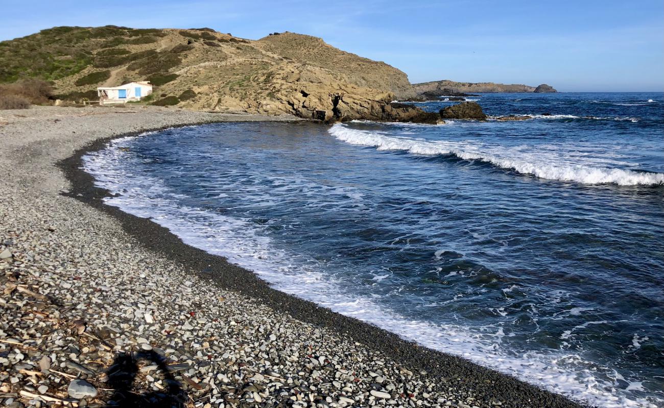 Photo de Cala Macar de Binillauti avec caillou gris de surface