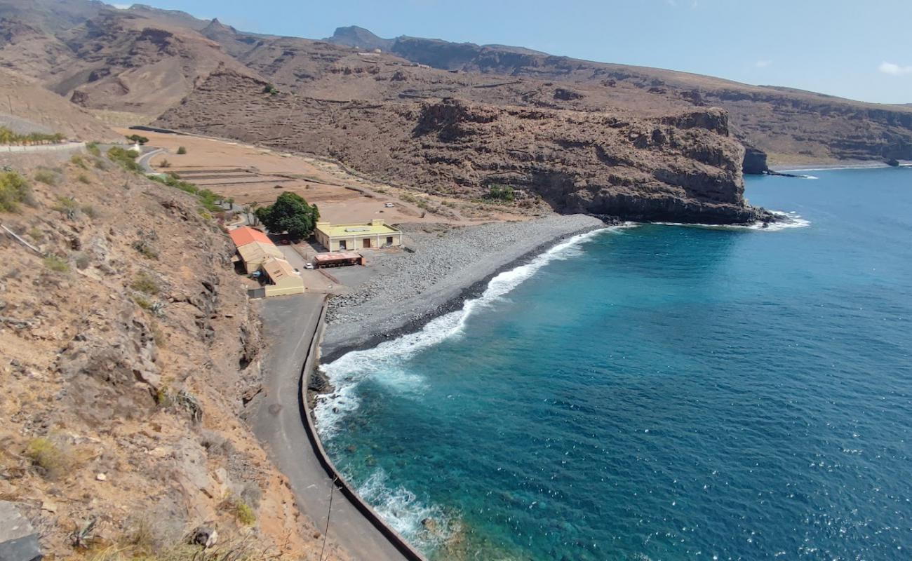 Photo de Playa de Tapachuga avec caillou gris de surface