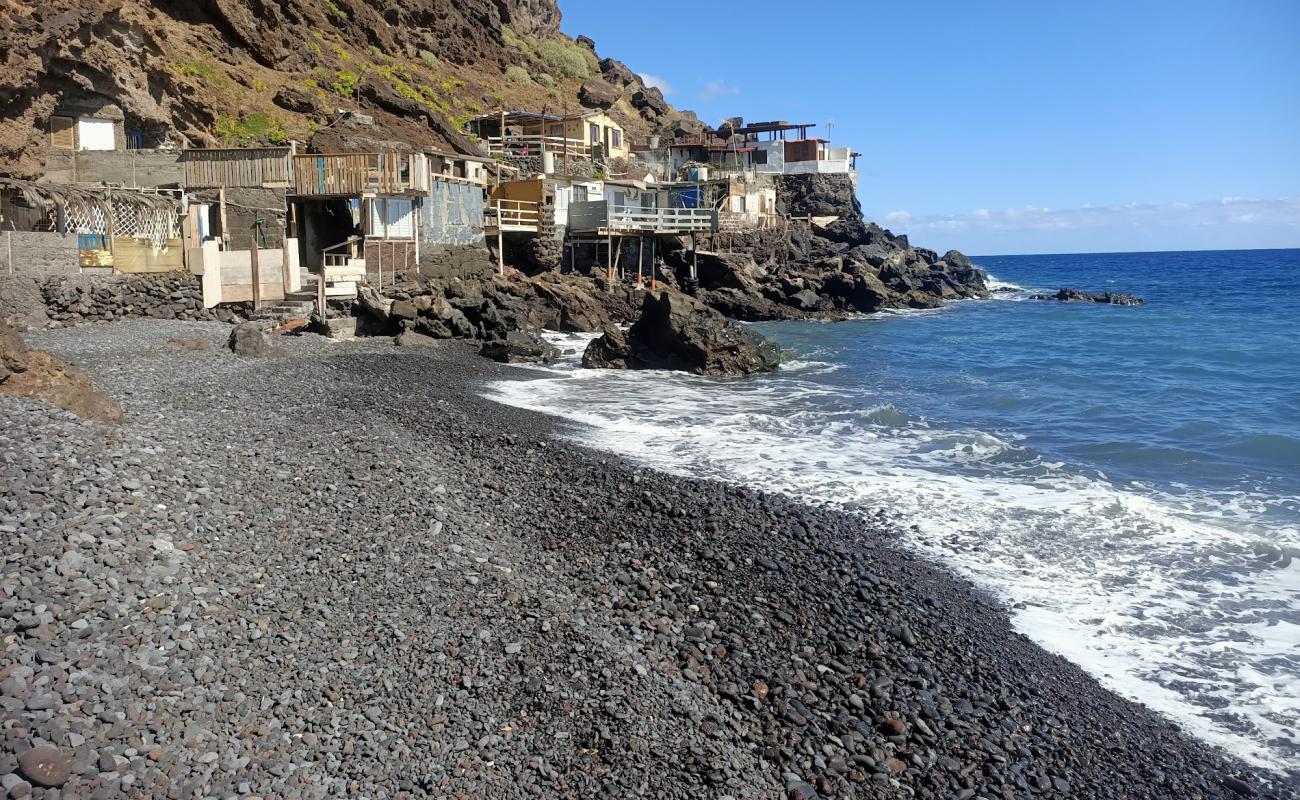 Photo de Playa del Recanto avec caillou gris de surface