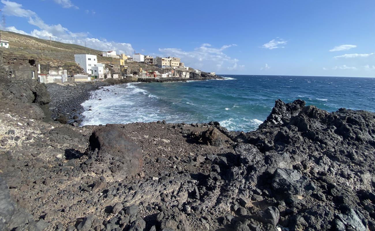 Photo de Playa de Chimaje avec roches de surface