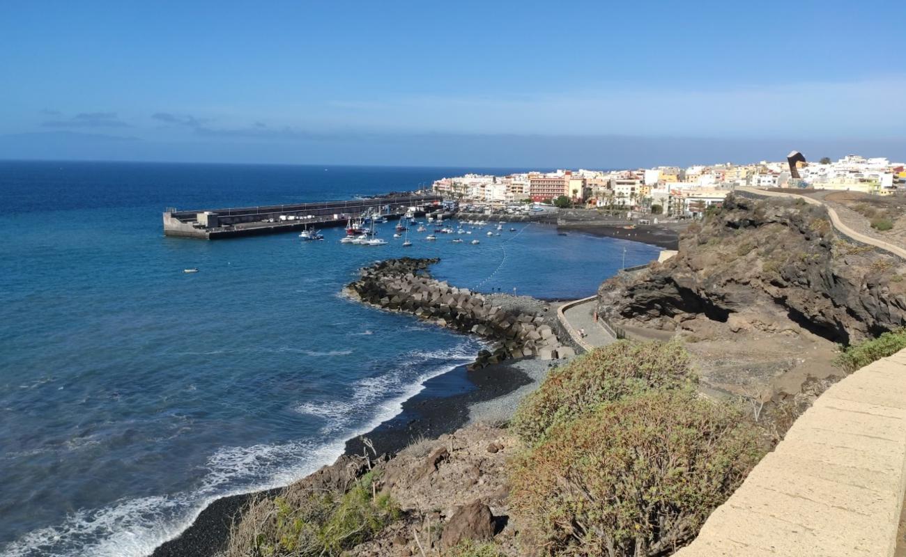 Photo de Playa de Aguadulce avec galets gris de surface