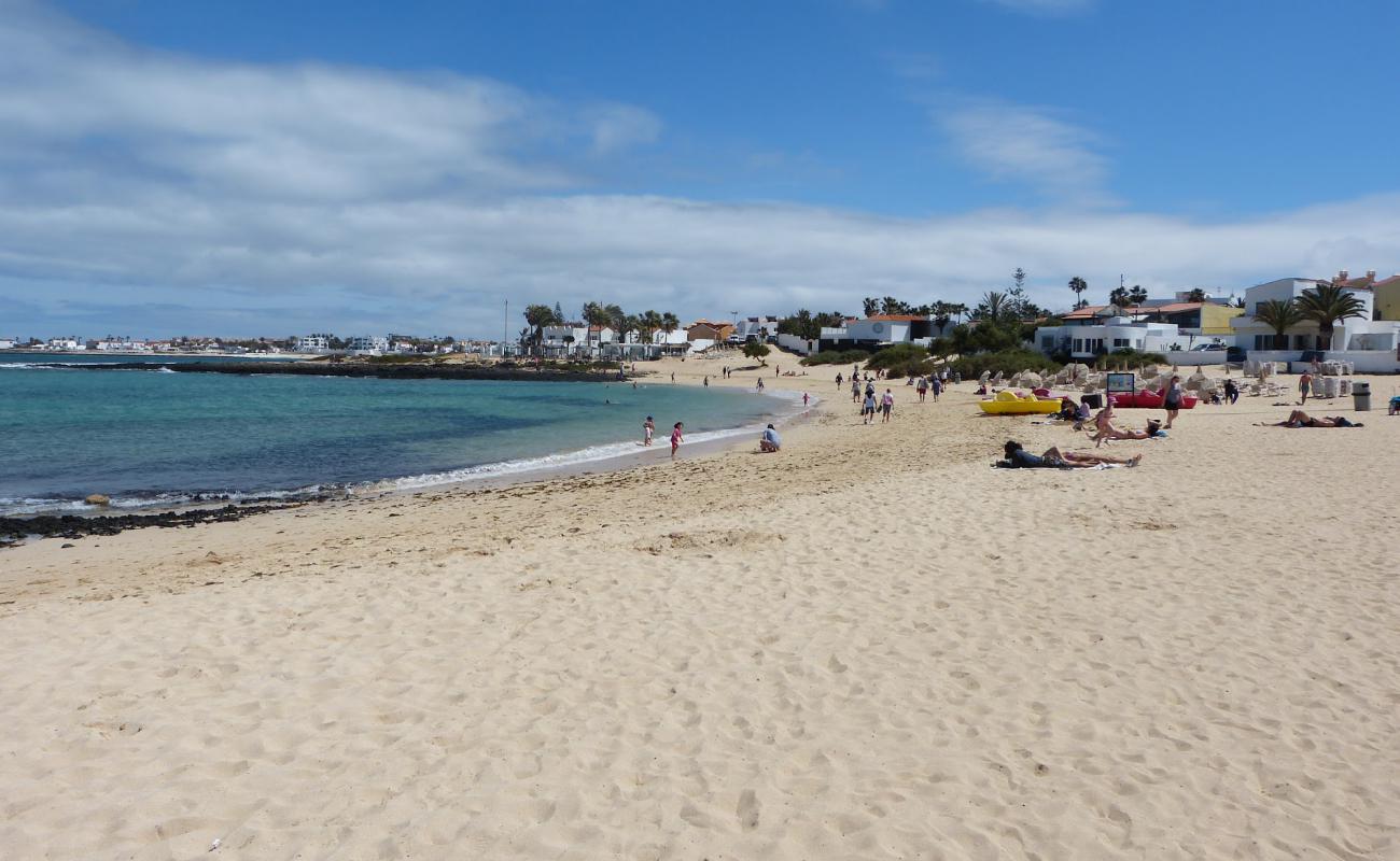 Photo de Playa de los Verilitos avec sable beige de surface