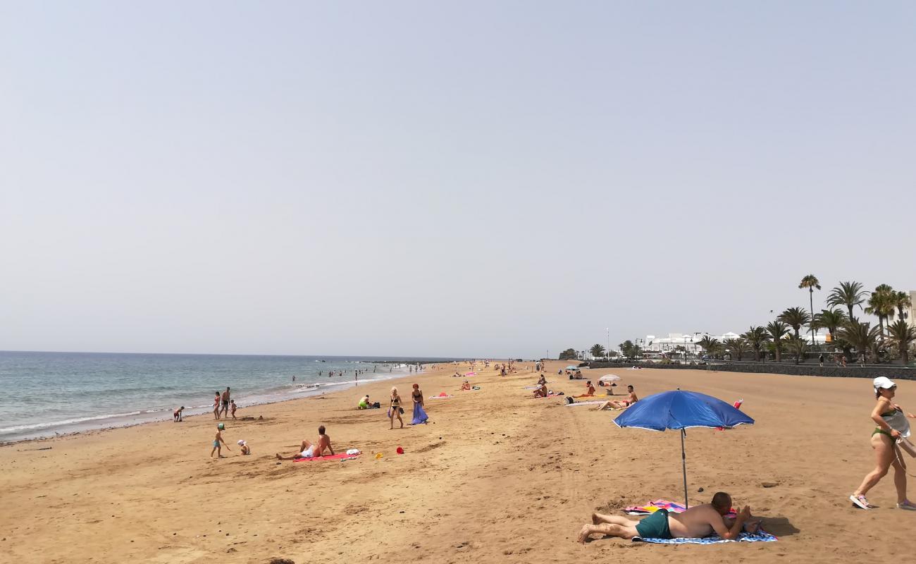 Photo de Playa Matagorda avec sable beige de surface