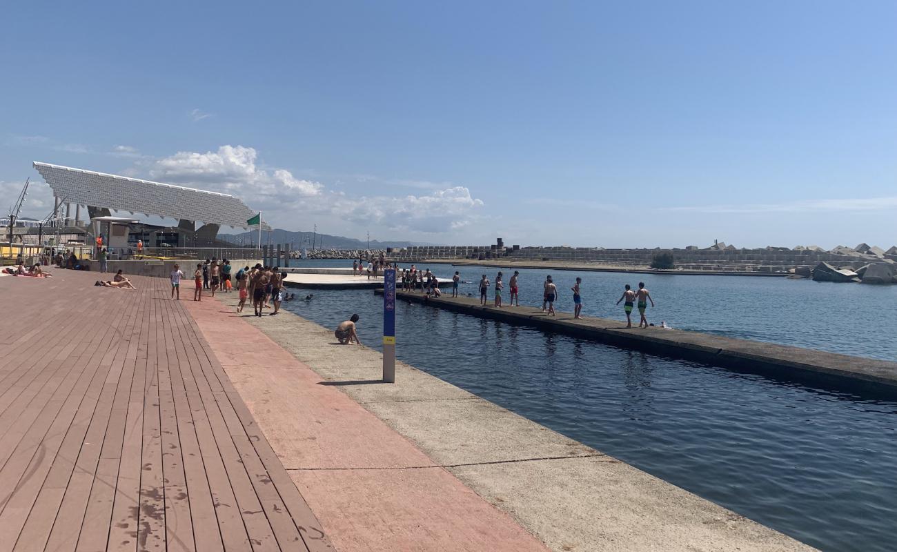 Photo de Platja de Banys Forum avec béton de surface