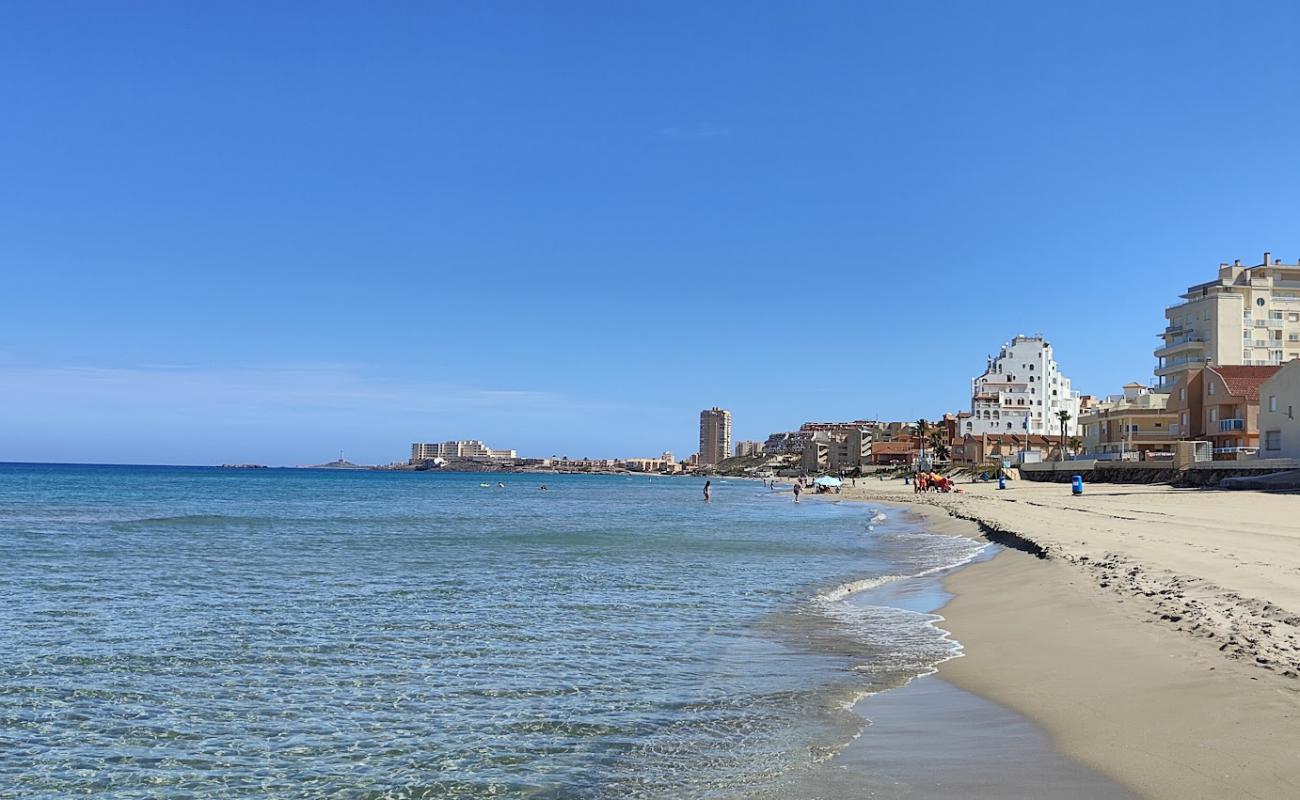 Photo de Playa del Banco del Tabal avec sable lumineux de surface