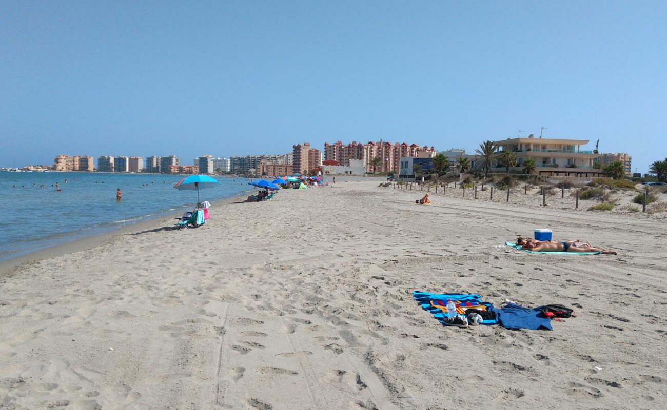 Photo de Playa Ensenada del Esparto avec sable lumineux de surface