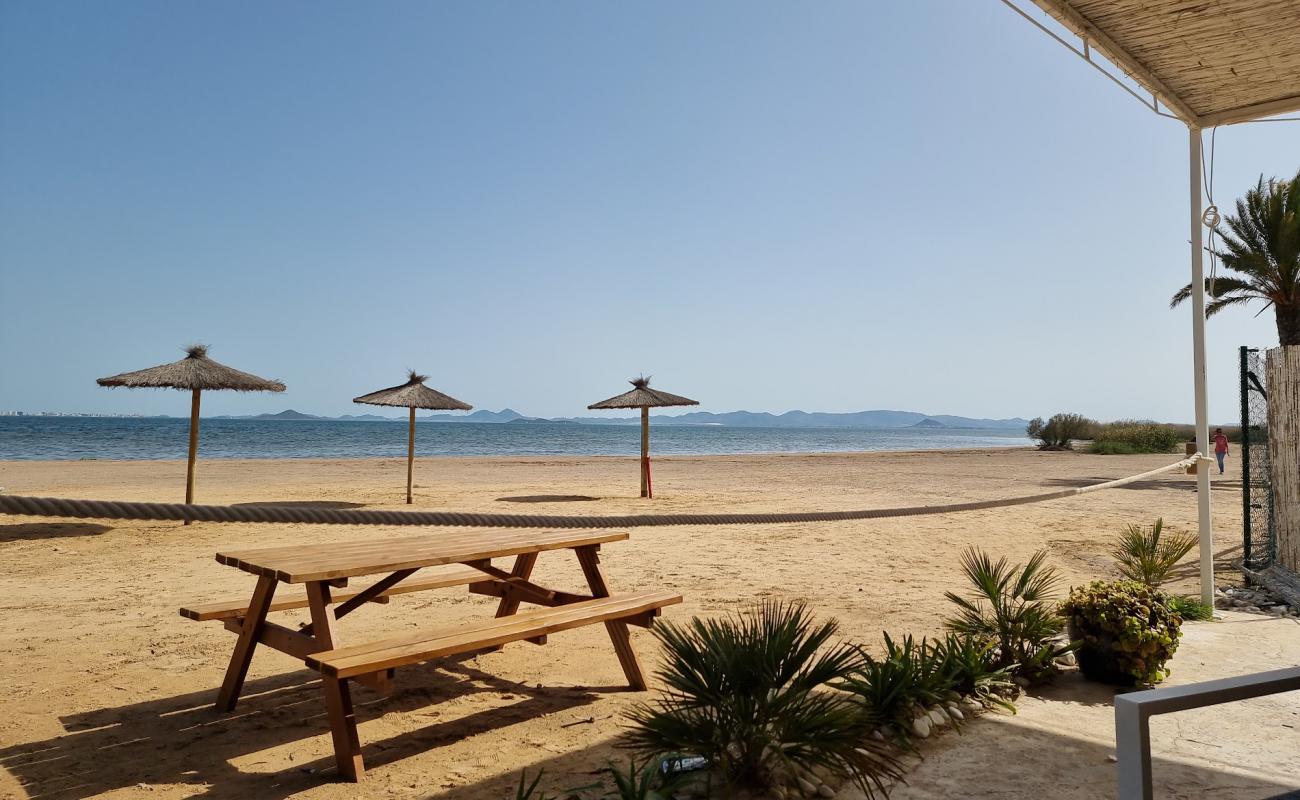 Photo de Mar Menor Beach avec sable lumineux de surface