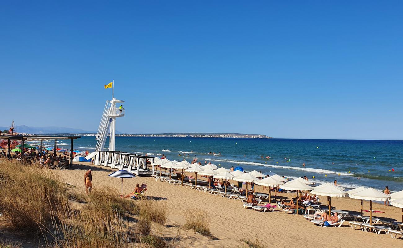 Photo de Playa de la Marina avec sable lumineux de surface