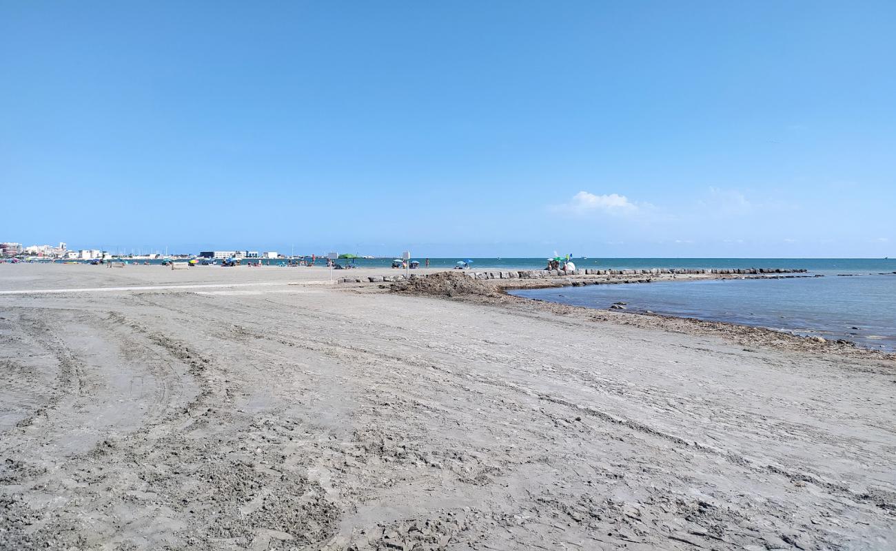 Photo de Playa Tamarit avec sable gris de surface