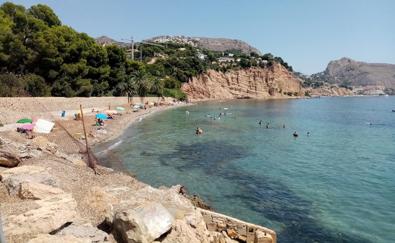 Photo de Platja de la Solsida avec caillou gris de surface